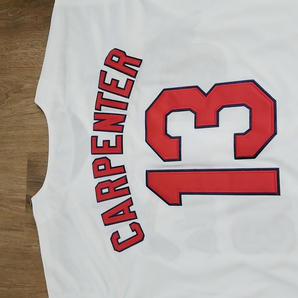 Matt Carpenter Cardinals World Series Mens XL Stitched New - Picture 12 of 12
